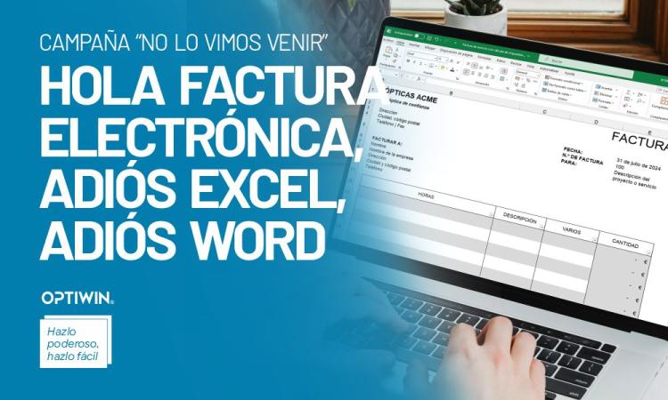 Excel, factura electrónica, ópticas